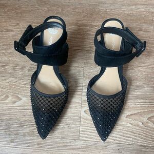 Sparkly Antonio Melani Black Heels